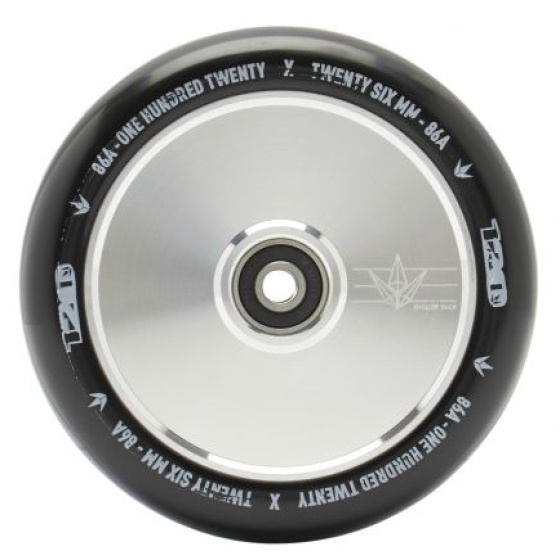 Blunt Hollow Rolle 120mm silber