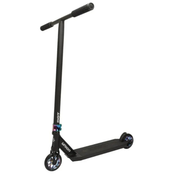 Stunt-Scooter Union Dot L Schwarz/Neochrome
