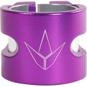 Stumpfe Ärmel Twin Slit Purple