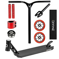 Freestyle Scooter Custom Divine Park ALU Schwarz/Rot