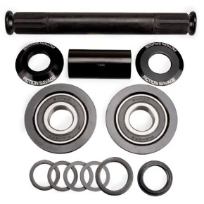 Fiction Savage Amer/Mid Geschlossenes Tretlager A 8 Rillen O (19mm|Schwarz) Fiction Savage Amer/Mid Geschlossenes Tretlager A 8 Rillen O (19mm|Schwarz)