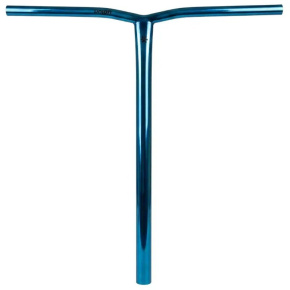 Union Uniq Bend Standard Pro Scooter Bar 620mm Chrome Blue