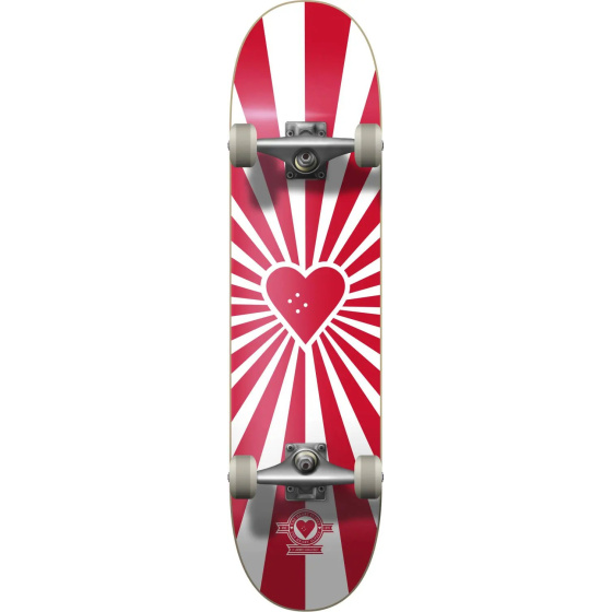 Heart Supply Burst Logo Skateboard Komplet (8"|Rot)