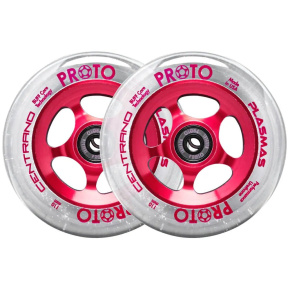 Rollen Proto x Centrano Plasma 110mm Clear On Red 2 Stück