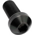 TLC 14x1mm Hintere Titanium BMX Nabe Schraube (14mm|Schwarz)