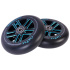 Oath Binary Rollen 115x30mm Schwarz/Blau 2 Stück