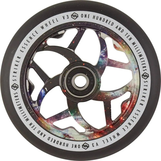 Striker Essence V3 Rad Schwarz 110mm Galaxy Mix