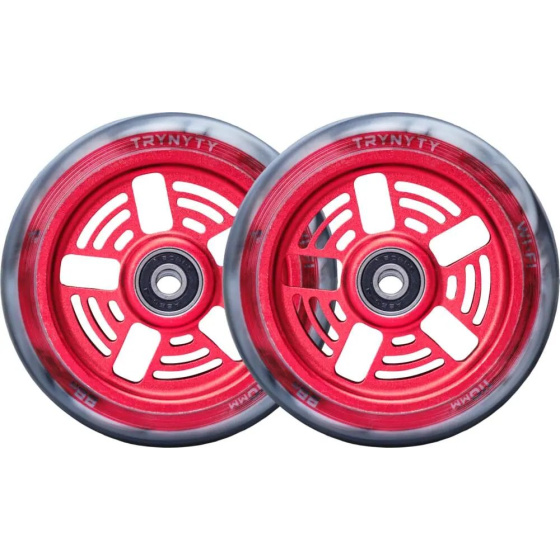 Trynyty Wi-Fi Rollen 110mm rot 2 Stück