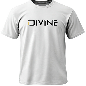Divine Logo T-Shirt weiß Divine Logo T-Shirt weiß
