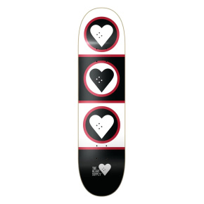 Heart Supply Squad Skateboard Deck (8.5"|Schwarz/Weiß)