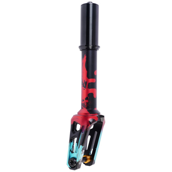Gabel Oath Shadow IHC Schwarz/Teal/Rot