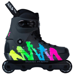 Roces M12 LO Plus Jansons Peace Aggressive Skates (Schwarz|48)