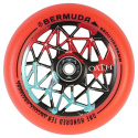 Oath Bermuda Rollen 110mm Schwarz/Teal/Rot 2 Stück