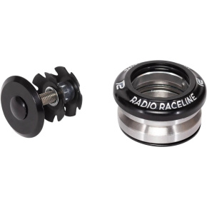 Radio Raceline BMX Steuersatz (1 1/8"|Glänzend Schwarz)