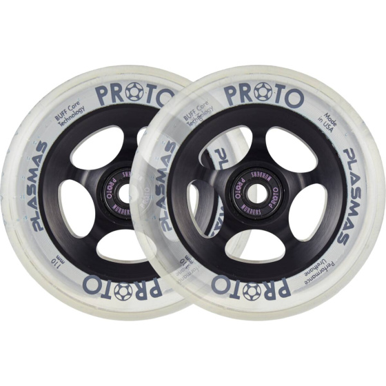 Proto Plasma Rollen 110mm Black Matter 2 Stück