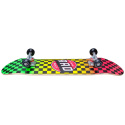 RAD Checkers Progressive Skateboard Komplett (8"|Rasta)