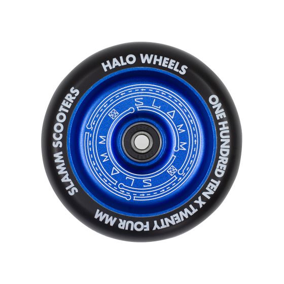 Slamm Rolle 110mm Halo Deep Dish blau
