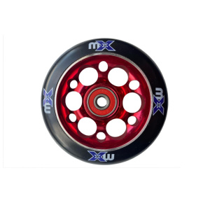 Micro MX 100 mm Rad schwarz-rot Micro MX 100 mm Rad schwarz-rot