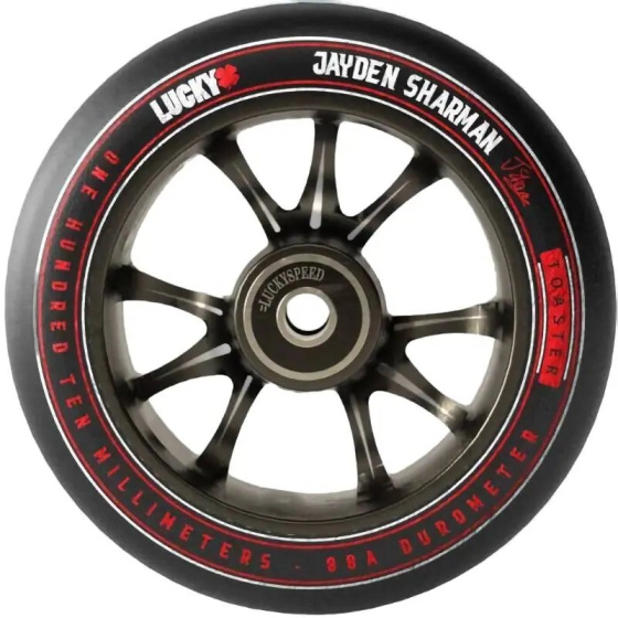 Rad Lucky Jayden Sharman V2 110mm Schwarz