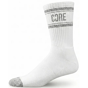 Core Classic Performance Crew Skate Ponožky (Bílá|43-46)