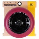 UrbanArtt Civic Rollen 115x30mm Schwarz/Herbstrot 2 Stück