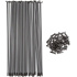 BSD Stainless BMX Speichensatz (194mm|Schwarz)