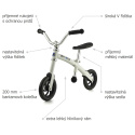 Micro G-Bike Chopper Weiß