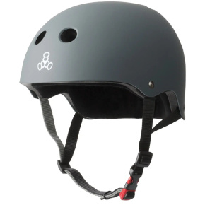 Helm Triple Eight Certified Sweatsaver L-XL Carbon Rubber