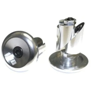 ODI Endkappen aus silbernem Aluminium
