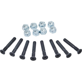 Pig Skateboard Hardware 8-Set (1"|Schwarz)