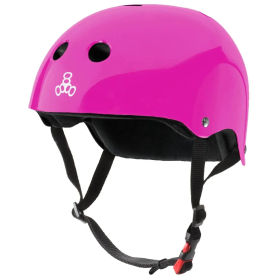 Helm Triple Eight Certified Sweatsaver XS-S Pink Glossy