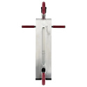 Freestyle Scooter UrbanArtt Bone Silber/Schwarz/Rot 6" x 23"