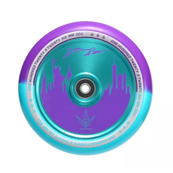 Blunt Jon Reyes 120mm Rad Lila-Türkis