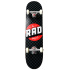 RAD Checkers Progressive Skateboard Komplet (8"|Schwarz/Grau)