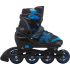 Roces Jokey 3.0 Kinder Inlineskates (Schwarz/Astro Blau|30-33)