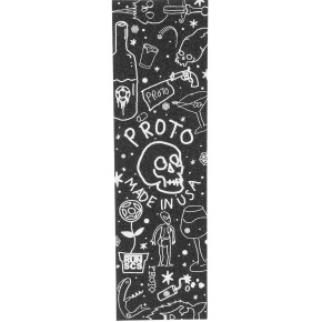 Proto Zuaso 7" Griptape Na Koloběžku (Černá) Proto Zuaso 7" Griptape Na Koloběžku (Černá)