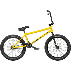 Wethepeople Justice 20" Freestyle BMX Fahrrad (20.75"|Matt Taxi Gelb)