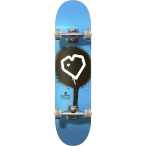 Blueprint Spray Heart V2 Skateboard Komplett (7"|Blau/Schwarz/Weiß) Blueprint Spray Heart V2 Skateboard Komplett (7"|Blau/Schwarz/Weiß)