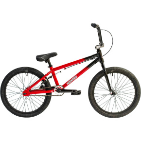 Colony Horizon 20" 2021 Freestyle BMX Fahrrad (18.9" | Glanzschwarz / Rotverlauf)