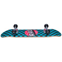 RAD Checkers Skateboard Komplett (7.25"|Türkis)