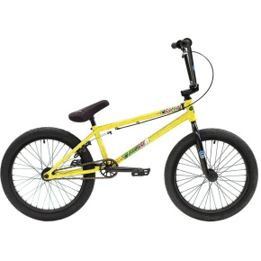 Colony Sweet Tooth Pro 20" 2021 Freestyle BMX Fahrrad (20.7" | Gelber Sturm)