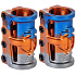 Verpackung 1+1 SCS Oath Cage V2 Orange/Blau/Titanium 2 Stk.