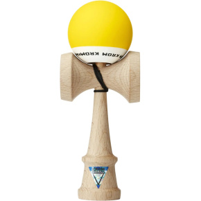 Kendama KROM Pop Rubber matt Gelb Kendama KROM Pop Rubber matt Gelb