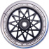 Striker Zenue Series Clear Rolle 110mm Schwarz