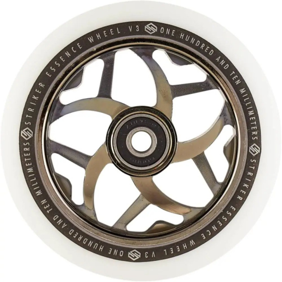 Striker Essence V3 White 110mm Metallic Black Rad