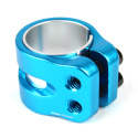 Stumpfe Ärmel Twin Slit blau