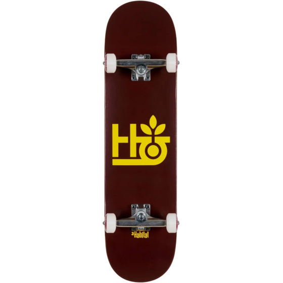 Habitat Pod Skateboard Komplett (8.25"|Burgunder)