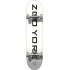 Skateboard Zoo York Logo Block 7.75" Weiß