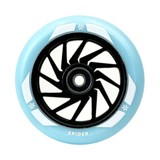 Union Spider Rad 110mm Blau/Schwarz