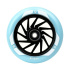 Union Spider Rad 110mm Blau/Schwarz